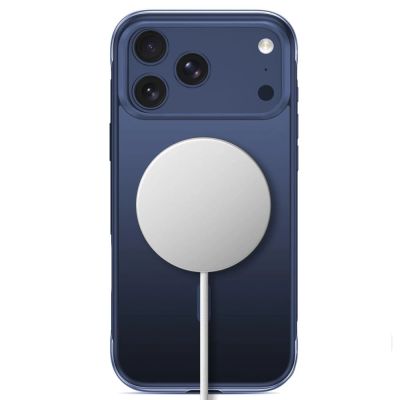 3. Tech-Protect MagAir MagSafe CC Case for iPhone 18 Pro / 17 Pro - Matte Dark Blue