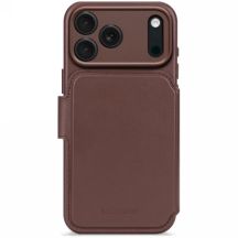 Decoded Leather Backcover case with MagSafe for iPhone 17 Pro Max - gray