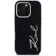 3. Karl Lagerfeld FW Jeans Signature Logo iPhone 16 Pro Case - Black