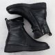 4. Women's black wedge ankle boots Vinceza 26-58557