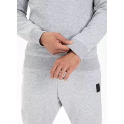 3. Pit Bull West Coast Tanbark Crewneck Men's Sweatshirt Gray - 111008150