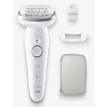 BRAUN Silk-epil 9-011 3D IPL Epilator, Wet and Dry, White, Gold