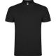 Black short-sleeved POLO shirt