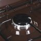 10. Ravanson K-04BR 4-burner adjustable gas stove (brown)