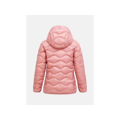 2. Women's down jacket PEAK PERFORMANCE W Helium Down Hood Jacket pink
