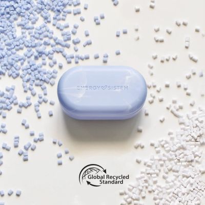 4. Energy Sistem Senshi Eco True Wireless Stereo (TWS) In-Ear Headset Calls/Music/Sports/Everyday Bluetooth Light Blue