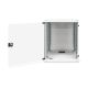 13. Digitus 19" 12U wall-mounted network cabinet 540x400, glass door, gray, undivided, unassembled, 60kg
