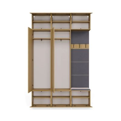 3. HAGA III 2SZ1W ARTISAN Hallway Wardrobe
