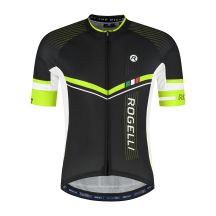 Rogelli Gara Mostro II Black-Yellow Cycling Jersey S