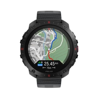 2. Polar Grit X2 Pro 3.53 cm (1.39") AMOLED 48.6 mm Digital 454 x 454 px Touchscreen Black GPS