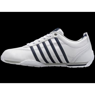 12. K-Swiss Arvee 1.5 men's sports shoes leather ankle sneakers classic white (02453-900-M)