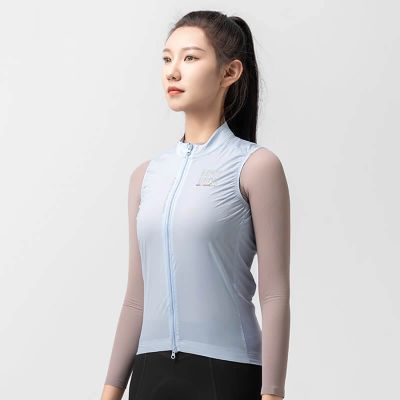 7. Rockbros TLMJ003 ROAD TO SKY women's lightweight breathable cycling vest L - blue