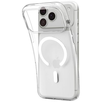 14. Spigen Liquid Crystal MagSafe Case for iPhone 18 Pro Max / 17 Pro Max - Clear and White