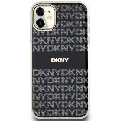 2. DKNY IML Mono & Stripe MagSafe case for iPhone 11 / Xr - black
