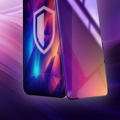 8. Privacy Tempered Glass 3mk Rainbow Privacy for Apple iPhone 16 Plus