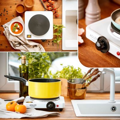 12. Adler AD 6503 cooker (1 cooking zone; 1500W)
