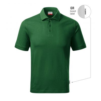 Men's Resist Heavy Polo Shirt (Bottle Green 06 (Brand Label))