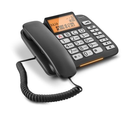 Gigaset DL580 corded telephone with number display