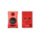 11. KALI AUDIOLP-UNF-R - Pair of Bluetooth monitor speakers. Multimedia speakers, red.