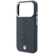 6. BMW Sign Centered Deboss MagSafe Case for iPhone 17 Pro / 18 Pro - Gray