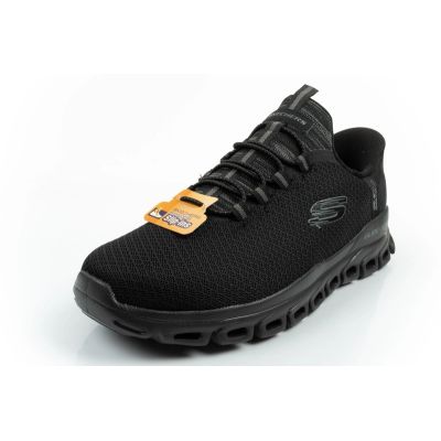 3. Skechers men's shoes sneakers Glide-Step comfortable lightweight Slip-Ins black