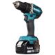 10. Makita DDF484RFJ Drill 2000 RPM 1.8 kg Black, Blue