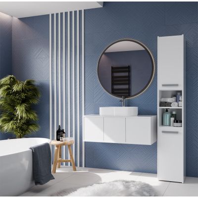 7. BATHROOM CABINET 30 WHITE