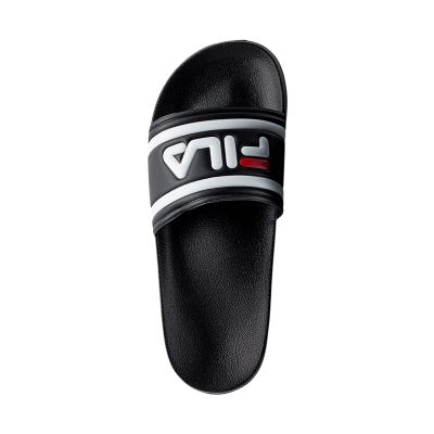 6. Fila Morro Bay Women's Slides Black 1010901 25Y