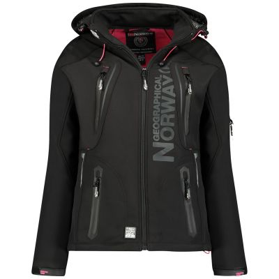 Women’s Softshell Jacket Geographical Norway TISLANDE LADY BLACK 007 (WU4016F/GN-BLACK)