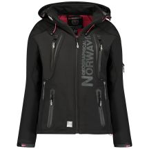 Women’s Softshell Jacket Geographical Norway TISLANDE LADY BLACK 007 (WU4016F/GN-BLACK)