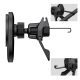 6. Tech-Protect V21 MagSafe Car Holder with 25W QI2.2 Inductive Charger for Cockpit/Windshield/Air Vent - Black