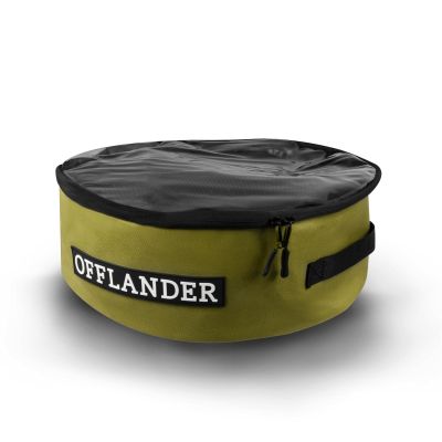 OFFLANDER ROUND CLOSED BAG WITH TRANSPARENT TOP PVC 24 L