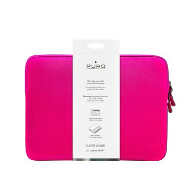 2. Puro Slim Guard 14" Laptop Bag - Pink