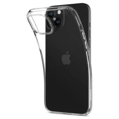 12. Spigen Crystal Flex Case for iPhone 15 Plus - Clear