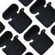 9. 3mk Silicone AirPods Case Black for AirPods 4 - black