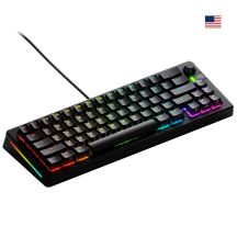 Glorious Gaming GMMK 3 65% Prebuilt USB QWERTY keyboard US English Black