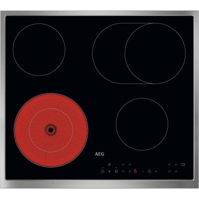 5. AEG TN64RA06XB Black Built-in 60 cm Ceramic 4 zone(s)