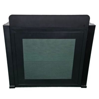 DNA DJ BOOTH MESH BK DJ stand table black steel