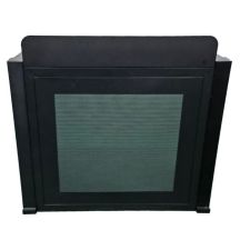 DNA DJ BOOTH MESH BK DJ stand table black steel