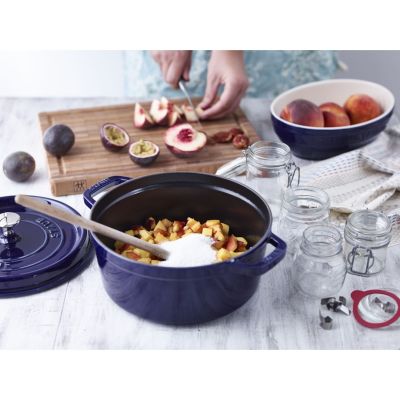 5. Staub 40510-283-0 Casserole Pot 3.8 l Blue