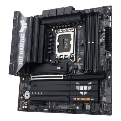 9. ASUS TUF GAMING B860M-PLUS WIFI Intel B860 LGA 1851 (Socket V1) micro ATX