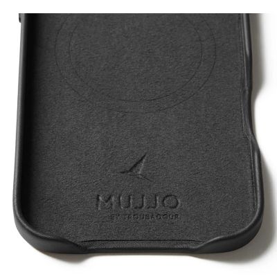 4. Mujjo MUJJO-CL-065-BK Mobile Phone Case 16.5 cm (6.5") Black