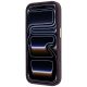 5. Guess Stripe Peony 4G Logo MagSafe Case for iPhone 18 Pro / 17 Pro - Burgundy