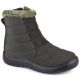 11. Potocki W WOL198A green insulated flat snow boots