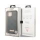 8. Guess GUHMP13MSAPSTG iPhone 13 6.1" grey/grey hardcase Peony Logo Plate MagSafe