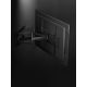 10. GEMBIRD FULL MOTION CEILING MOUNT FOR TV (ADJUSTABLE), 60" - 120", UP TO 120 KG