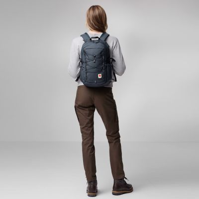 5. Fjällräven Skule 20 Backpack Navy Blue Oxford, Polyamide, Polyester, Polyurethane Laminate (PUL)