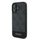 2. Guess 4G Bottom Stripe Case for iPhone 16 Plus 6.7" - Gray