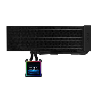 2. Lian Li HydroShift II LCD-S 360 Fanless Processor Liquid Cooling Kit Black 1 pc.
