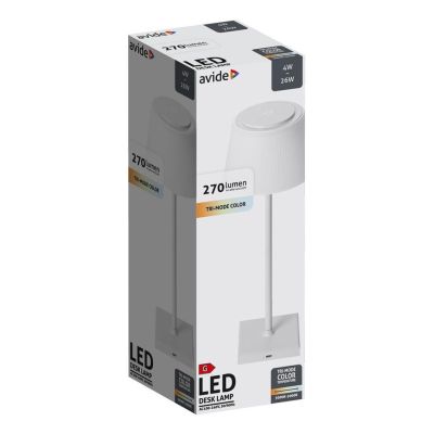 2. Avide ABLDL-USB-W-4W LED Table Lamp G White